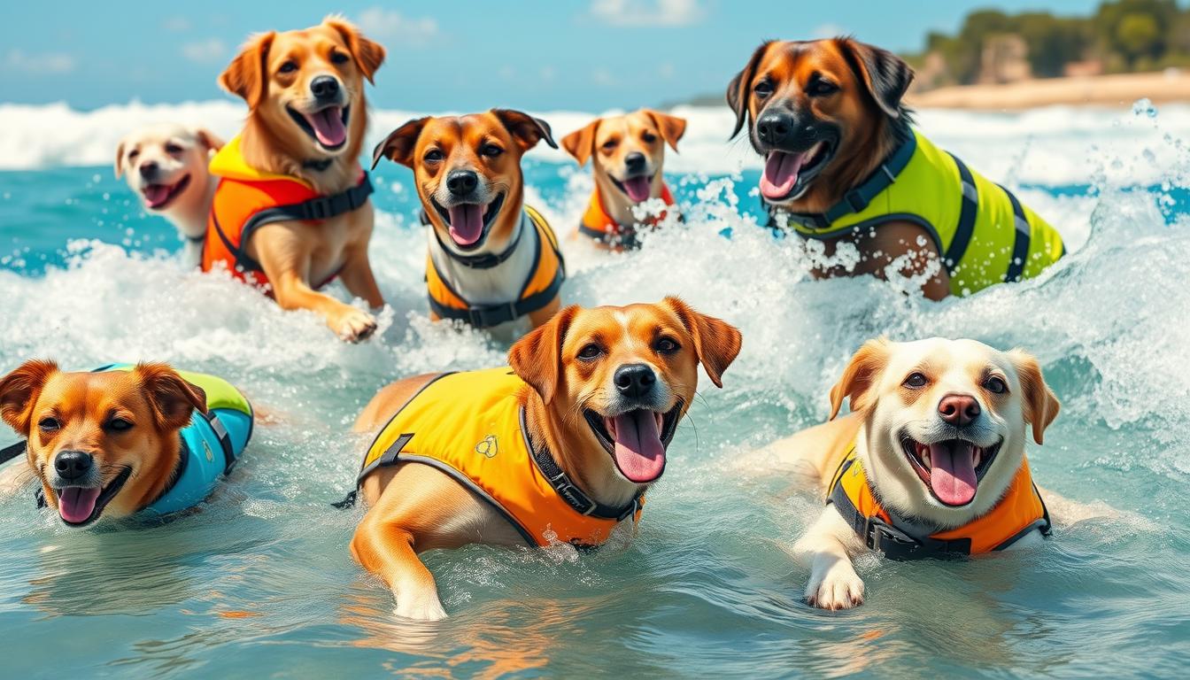 dog life jackets water